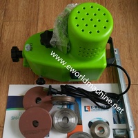 Machine à chanfreiner, à polir et à affûter les bords du verre, manuelle, portable, petite, mini, pour les bords droits et ronds du verre, vente chaude