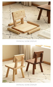 <span class=keywords><strong>Petit</strong></span> tabouret moderne en bois pour enfants Conception de <span class=keywords><strong>robot</strong></span> mignon pour l'école et la maternelle Apprentissage ménage Petits tabourets bas en bois tout solide - Product Image 6