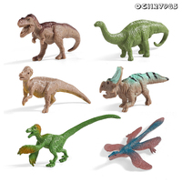12 Stück Kleine Sammelbare Realistische PVC-Dinosaurier-Spielzeuge Lehrreiche Tierfiguren Spiele für Kinder