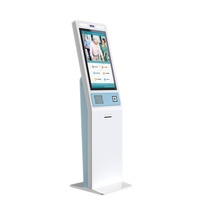 Venta caliente quiosco de autoservicio de hospital personalizado registro de pacientes e información quiosco de escaneo función SDK de pie