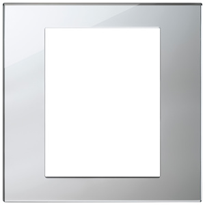 Ice Silver Plate Wall <b>Switch</b> 18.5 Cm Length 3.3 Cm Height - Product Image 1
