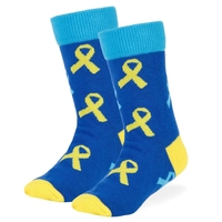 Chaussettes multicolores pour le syndrome de Down