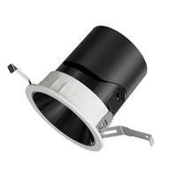 Spot encastré LED Europe réglable et dimmable 7W pour plafond, éclairage de spot pour hôtel, magasin, salle d'exposition, musée, DMX512