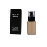Fond de Teint Liquide Cosmétique à Marque Blanche pour le Visage, 12 Couleurs, Maquillage Imperméable pour Femme, Poudre de Maquillage Quotidien