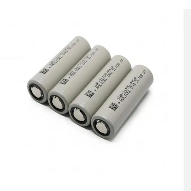 21700 Cylindrical Lithium Ion Battery 4Ah/4.5Ah/5Ah Electric Vacuum Cleaner Tool with High Capacity Lithium Battery