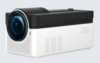 Projecteur LED HY450 1080P 700 ANSI H716 2 Go + 32 Go WiFi 6 BT 5.4 Mise au point électrique Décodage 4K Android AOSP Portable