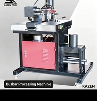 Machine de traitement de barres hydrauliques 3-en-1 DHY-300, multifonctionnelle, coupe-cuivre, poinçonneuse, plieuse tout-en-un, AC220V