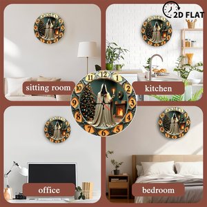 Round Wooden <b>Wall</b> <b>Clock</b> 25cm Fashion Simple Wood Frame Quartz Movement Home Hotel <b>Wall</b> Decoration <b>Clock</b> - Product Image 4