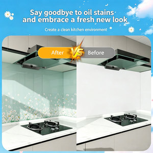<span class=keywords><strong>Autocollant</strong></span> mural en <span class=keywords><strong>vinyle</strong></span> épais pour <span class=keywords><strong>cuisine</strong></span>, résistant à l'huile, imperméable, résistant à la chaleur, auto-adhésif pour cuisinière, <span class=keywords><strong>comptoir</strong></span>, armoire - Product Image 5
