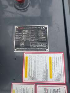 Chariot élévateur contrepoids compact JAC Logistics Machine CPD25S-Li 2,5 tonnes 3 m au lithium pour le chargement et le déchargement de conteneurs - Product Image 6