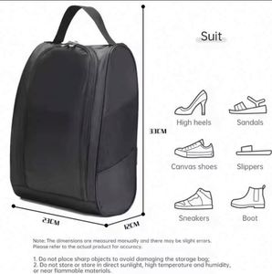 Sac de rangement pour chaussures de sport, de golf, anti-poussière, avec logo personnalisé, promotionnel - Product Image 2