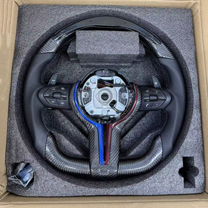 Volant en cuir personnalisé en fibre de carbone avec écran LED pour F20 F30 F32 F36 F80 F82 - Product Image 1