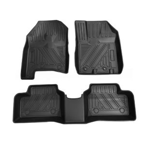 Tapis de sol antidérapant 3D TPE Accessoires de voiture Tapis de sol de voiture Tapis de coffre sans odeur pour Perodua Axia 2023 RHD - Product Image 1