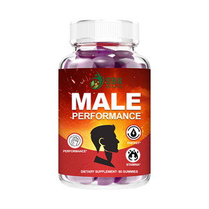 Gomitas de Maca para Hombres de Marca Privada, Máxima Potencia, para Aumentar la Resistencia, Suplementos para Hombres - Product Image 1