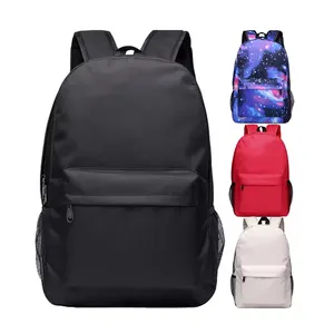 Mochila personalizada estilosa engraçada, bolsa para livro de crianças, oem, impresso, preta, para crianças, meninos