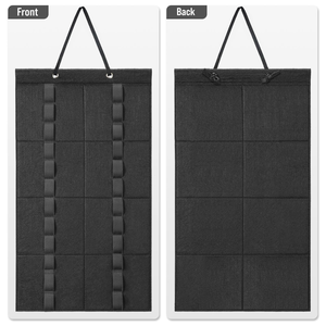 Exhibidor Portátil para 12 Pares <span class=keywords><strong>de</strong></span> <span class=keywords><strong>Baquetas</strong></span>, Soporte Plegable <span class=keywords><strong>de</strong></span> Fieltro para <span class=keywords><strong>Baquetas</strong></span> - Product Image 2