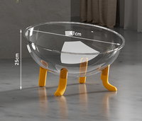 Lit pour chat surélevé, grand, transparent, design, vente en gros, pas cher