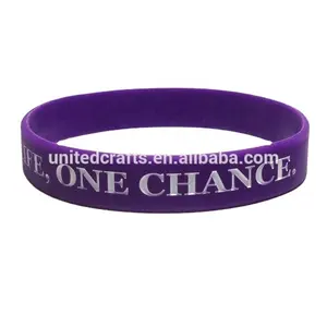 promotional gifts flexible colorful custom silicone rubber wristband