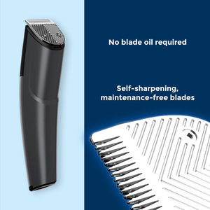 Juego de recortador de barba 3 en 1 para hombres con recortador de vello nasal y accesorios de aseo, cuchilla de metal, carga USB, color plateado - Product Image 5