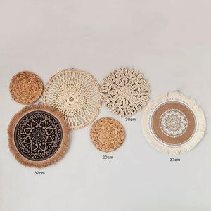 Kurbisdekor Wasserhyazinthe Tropischer Dekor Wandbehang Holzaccessoires Fur Zuhause Wandpfeffer Wohnaccessoires Blatter <span class=keywords><strong>Makramee</strong></span> - Product Image 4