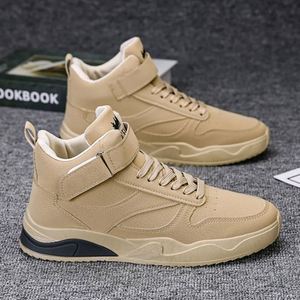 รองเท้าบูทผู้ชายแฟชั่นใหม่ประจำฤดูใบไม้ร่วงและฤดูหนาวปี 2022  บุผ้ากำมะหยี่  รองเท้าลำลองผู้ชาย - Product Image 4
