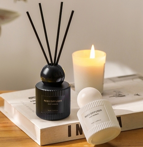 Thiết kế mới đen trắng chai giá rẻ lâu dài bán buôn sậy khuếch tán Bộ - Product Image 1