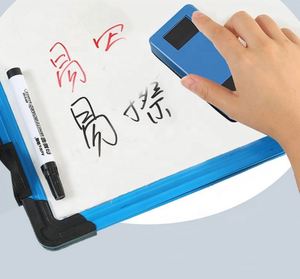 Marqueur effaçable à pointe large en plastique noir, économique, jetable, rechargeable, pour tableau blanc, idéal pour enseignants, bureau et école - Product Image 3