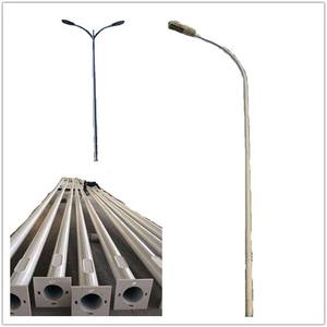 Poste de acero galvanizado en caliente, farola de alta calidad con brazo individual/doble, 6m, 8m, 10m, 12m - Product Image 1