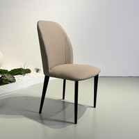 Chaise Minimaliste en Granit, dossier à jointure en forme de berceau, avec assise simple et pieds enveloppés, pour stand de pâtes, coin à congee et comptoir à crêpes