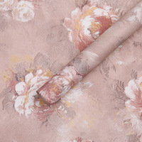 Papier d'emballage floral stéréo haut de gamme Evergreenwrap Dream Garden avec feuille d'or en relief pour bouquets de fleurs