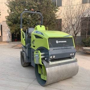 Rodillo Compactador Vibratorio de 2 Toneladas Kubota con Neumáticos Combinados, Bomba de Motor, Tambor Delantero de Acero y Neumático Trasero de Goma - Product Image 2
