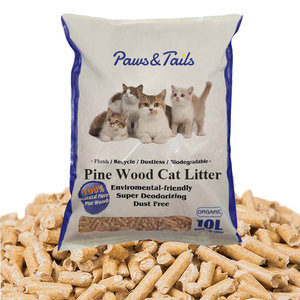 Arena para Gatos Ecológica, Libre de Polvo, de Pellets de Madera de Pino Aglomerantes de 6 mm - Product Image 2