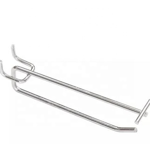 Metal Chrome Plated Display Price Tag Hook Supermarket Display Hook