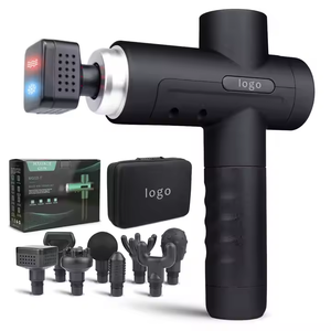 Pistola de masaje en frío y caliente con vibración de choque, masajeador de tejido profundo, pierna, brazo, pie, cuello, mano, músculo, pistola de masaje Facial inalámbrica - Product Image 1