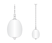 Yihao TRUMILLY Lustre En Cristal Contemporain Moderne AMPHORA Pendentif Fleur Maison Hôtel Hall Bar Plafond Suspendu Options Murales