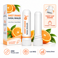 Inhalateur Nasal à Bouchon Tournant Orange Douce Tube Blanc Format Poche Allemagne DACH Suessorange Confort Pratique Vente au Détail OEM