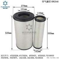 Filtre à air pour Perkins DAF JCB Bosch John Deere CV20948 1295090 58012141 F434394 AT223226 AT175223 986626789 AF25756 P777279