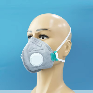 हेडबैंड n95 मास्क के साथ हेडबैंड n95 मास्क, 149 fp3 डस्टप्रूफ श्वासयंत्र वाल्व मास्क तैयार जहाज - Product Image 5