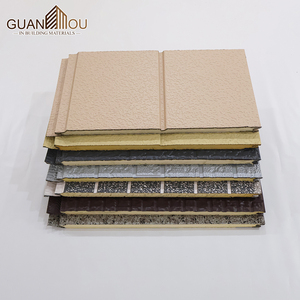Panneau sandwich imperméable, panneau sandwich composite haute densité, matériau de construction léger pour murs <span class=keywords><strong>et</strong></span> toitures à isolation thermique - Product Image 1
