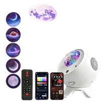 Projecteur d'étoiles galactiques, lumière de nuit Aurora |   Plus de 300 modes de couleurs pour haut-parleur, bruit blanc, minuterie, application/télécommande, pour la pièce