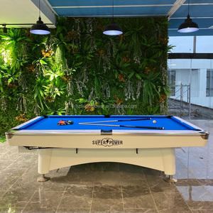 Bàn bida hiện đại thiết kế mới 2025, kích thước 8ft & 9ft, giá rẻ, mặt đá phiến, có chức năng trả bóng, dùng cho câu lạc bộ - Product Image 1