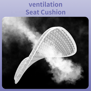 Coussin de siège épaissi Anjuny avec gel de soutien élastique amélioré, coussin de chaise rafraîchissant pour voiture, bureau, maison - Product Image 6
