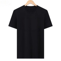 Camiseta de Hombre 2026, Nueva, Casual, para Negocios, Estampada, Transpirable, de Algodón Puro, Suave al Tacto, de Manga Corta y Gruesa