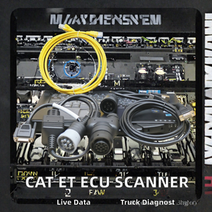 Analizador de Diagnóstico de Motores Diésel para Camiones Caterpillar, Escáner ECU con 1 Año de Garantía, Modelo 478-0235 538-5051 457-6114, Laptop - Product Image 2