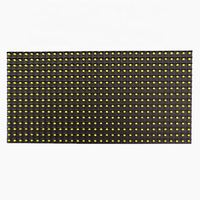 Fabricant professionnel P10 Module d'affichage mené par DIP extérieur de couleur simple jaune 320*160 Hub12