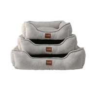 Vente flash - Lit pour chat et chien moderne, confortable, en polyester doux, emballage en carton, quatre tailles, respirant, antidérapant, toutes saisons