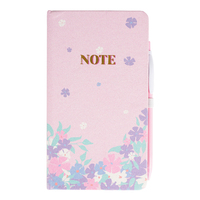 Carnet de notes A5 personnalisé avec impression, couverture rigide, carton gris 2,0 mm, 80 g/m², 80 feuilles, pour étudiants, filles, rose, violet