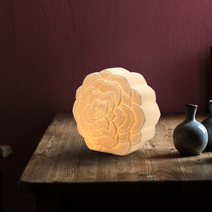 <span class=keywords><strong>New</strong></span> <span class=keywords><strong>Arrival</strong></span> Hiện Đại Trang Trí Ánh Sáng Trang Trí Nội Thất Gốm Pin LED Bảng Ánh Sáng Đèn Đêm - Product Image 6