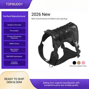 Harnais tactique respirant pour chien de taille moyenne à grande, harnais d'entraînement pour animaux de compagnie en Oxford durable, pour la randonnée en plein air, <span class=keywords><strong>gilet</strong></span> <span class=keywords><strong>K9</strong></span> - Product Image 2