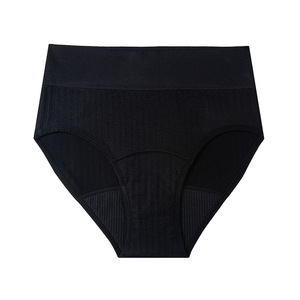 Taille haute sans couture Machine à tricoter 4 couches période Hipster menstruel <span class=keywords><strong>jour</strong></span> étanche respirant en Stock période <span class=keywords><strong>culotte</strong></span> - Product Image 5